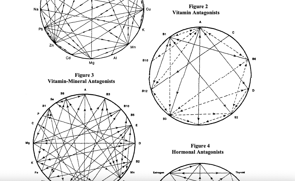 Mineral & Vitamin Antagonists & Synergists